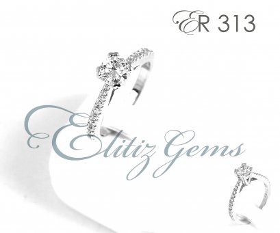 แหวนแต่งงานเพชร ER313